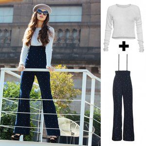 Sweater and Romper from Wet Seal